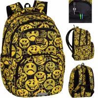 Ilustracja produktu CoolPack Pick Plecak Szkolny Młodzieżowy Be Happy F099808