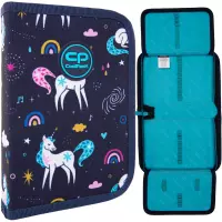 Ilustracja produktu Coolpack Clipper Piórnik Dwuklapkowy Bez Wyposażenia Mrs Unicorn F076935