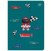 Ilustracja produktu Interdruk Zeszyt A5 16 kartek kratka UV Boys 366306