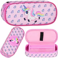 Ilustracja produktu Starpak Piórnik Szkolny Tuba Usztywniana Pixel Unicorn 576217