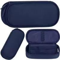 Ilustracja Starpak Piórnik Szkolny Tuba Usztywniana Navy blue 576287