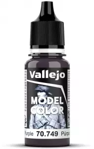 Ilustracja Vallejo: 70.749 - Model Color - Dark Purple (18 ml)