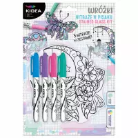Ilustracja produktu Kidea Zwstaw Kreatywny + Pisaki Wróżki 548859