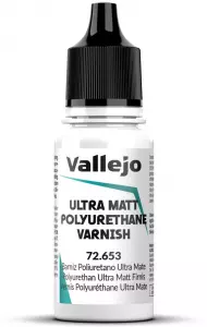 Ilustracja Vallejo: 72.653 - Ultra Matt Polyurethane Varnish (18 ml)