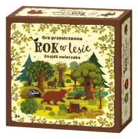 Ilustracja produktu Rok w lesie. Znajdź Wwierzaka wyd. 2022