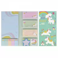 Ilustracja Starpak Zestaw Notes z Zakładkami Unicorn 563056