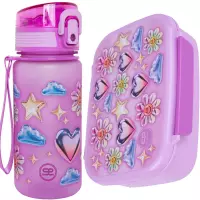 Ilustracja produktu CoolPack Zestaw Śniadaniowy Balloons Bidon Z17970 + Śniadaniówka Z18970