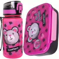 Ilustracja produktu CoolPack Zestaw Śniadaniowy Buddy Bidon Z17959 + Śniadaniówka Z18959