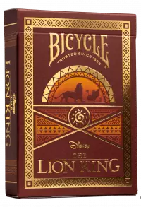 Ilustracja Bicycle: Disney - Król Lew