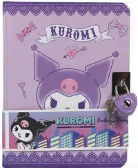 Ilustracja produktu Pamiętnik Zamykany Na Kłódkę - Kuromi