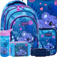 Ilustracja produktu AstraBag Zestaw Szkolny 5el. Sweet Koala Plecak AB330 502025001 + Worek 507025001 + Piórnik 503025002 + 511025001 + 511025002