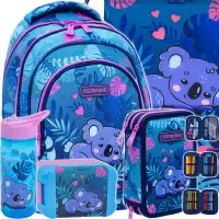 Ilustracja produktu AstraBag Zestaw Szkolny 5el. Sweet Koala Plecak AB330 502025001 + Worek 507025001 + Piórnik 503025001 + 511025001 + 511025002