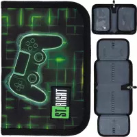 Ilustracja produktu St.Right Piórnik Dwuklapkowy bez Wyposażenia PC-03 Neon Pad 681769