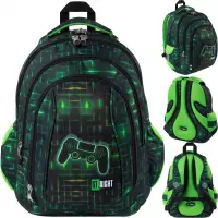 Ilustracja produktu St.Right Plecak Szkolny BP-04 Neon Pad 681707