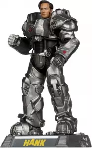 Ilustracja Figurka Hank Maclean Fallout Season 2 Red Platinum Edition Movie Maniacs