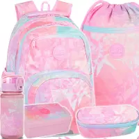 Ilustracja CoolPack Zestaw Szkolny Tie Dye 5el. Plecak Pick F099912 + Worek F070912 + Piórnik F062912 + Z17912 + Z07912