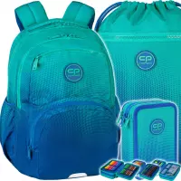 Ilustracja produktu CoolPack Zestaw Szkolny Gradient Ocean 3el. Plecak Pick E99509 + Worek E70509 + Piórnik E67509