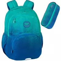 Ilustracja CoolPack Zestaw Szkolny Gradient Ocean 2el. Plecak Pick E99509 + Piórnik E62509