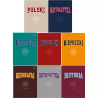 Ilustracja Interdruk Zeszyty Tematyczne 8szt A5 60 kartek Hybrydowe