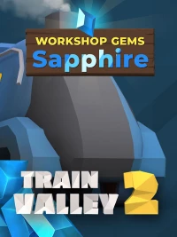 Ilustracja Train Valley 2: Workshop Gems - Sapphire (DLC) (PC) (klucz STEAM)