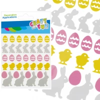 Ilustracja produktu Craft With Fun Ozdoba Dekoracyjna Samoprzylepna EVA 37szt Wielkanoc 531855