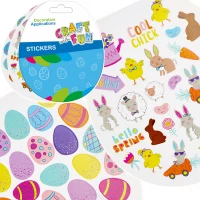 Ilustracja produktu Craft With Fun Książeczka Wielkanocna Z Naklejkami 6 Arkuszy Wielkanoc 531863