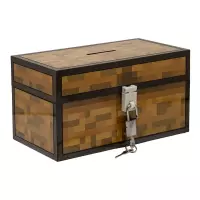 Ilustracja Minecraft Skarbonka - Skrzynia
