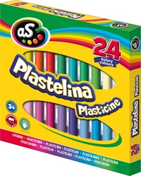 Ilustracja produktu Astra Plastelina AS Okrągła 24 Kolory 303219004