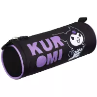 Ilustracja produktu St. Majewski Piórnik Tuba Saszetka Okrągła Kuromi Black 693755