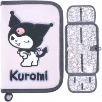 Ilustracja produktu St. Majewski Piórnik Dwuklapkowy Bez Wyposażenia Kuromi Pink 694202