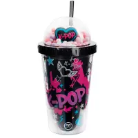 Ilustracja CoolPack Kubek 450ml z Rurką K-Pop Dark 27874CP