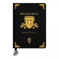 Ilustracja produktu Harry Potter notatnik A5 z godłem Hogwartu (czarny)