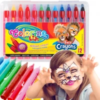 Ilustracja produktu Colorino Kredki do Twarzy 12 Kolorów 32650PTR