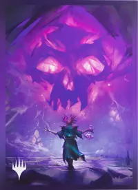 Ilustracja produktu Gamegenic: Magic the Gathering - Secrets of Strixhaven - Premium Art Sleeves - Swamp