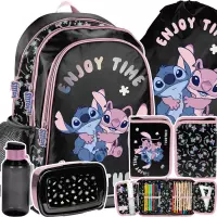 Ilustracja produktu Paso Zestaw Szkolny 5el. Stitch Together Plecak DS25AA-081 + Piórnik DS25AA-P001 + Worek DS25AA-712