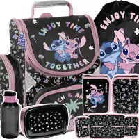 Ilustracja produktu Paso Zestaw Szkolny 5el. Stitch Together Tornister DS25AA-525 + Piórnik DS25AA-P001BW + Worek DS25AA-712