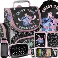 Ilustracja produktu Paso Zestaw Szkolny 5el. Stitch Together Tornister DS25AA-525 + Piórnik DS25AA-P001 + Worek DS25AA-712