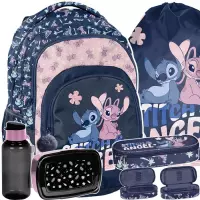 Ilustracja produktu Paso Zestaw Szkolny 5el. Stitch Plecak DS25CC-276 + Piórnik DS25CC-013 + Worek DS25CC-712