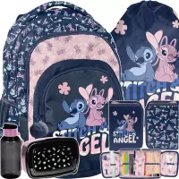 Ilustracja produktu Paso Zestaw Szkolny 5el. Stitch Plecak DS25CC-276 + Piórnik DS25CC-P001 + Worek DS25CC-712