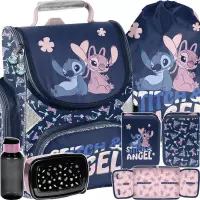 Ilustracja produktu  Paso Zestaw Szkolny 5el. Stitch Tornister DS25CC-525 + Piórnik DS2DS25CC-P001BW + Worek DS25CC-712