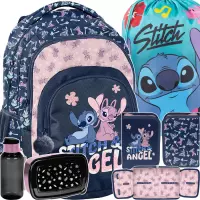 Ilustracja produktu Paso Zestaw Szkolny 5el. Stitch Plecak DS25CC-276 + Piórnik DS25CC-P001BW + Worek DS25CC-712