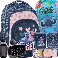 Ilustracja produktu Paso Zestaw Szkolny 5el. Stitch Plecak DS25CC-276 + Piórnik DS25CC-P001 + Worek DS25CC-712