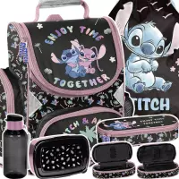 Ilustracja produktu Paso Zestaw Szkolny 5el. Stitch Together Tornister DS25AA-525 + Piórnik DS25AA-013 + Worek DS25AA-712