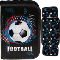 Ilustracja produktu Paso Piórnik Dwuklapkowy bez Wyposażenia Piłka PP26FD-P001BW