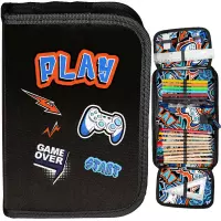 Ilustracja produktu Paso Piórnik Dwuklapkowy z Wyposażeniem Play PP26GH-P001