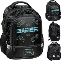 Ilustracja Paso Plecak Szkolny Gamer PP26GM-260