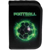 Ilustracja produktu Paso Piórnik Dwuklapkow Bez Wyposażenia Green Ball PP26FG-P001BW