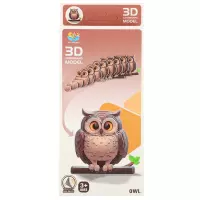 Ilustracja Mega Creative Puzzle Kartonowe Sowa 3D 598095 Ilustracja Mega Creative Puzzle Kartonowe Sowa 3D 598095