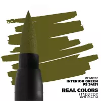 Ilustracja AK Interactive: Real Colors Markers - RCM022 - Interior Green FS 34151 Ilustracja AK Interactive: Real Colors Markers - RCM022 - Interior Green FS 34151