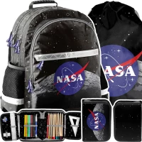 Ilustracja produktu Paso Zestaw Szkolny 3el. Nasa Plecak PP24NS-116+PP24NS-P001 + PP24NS-712